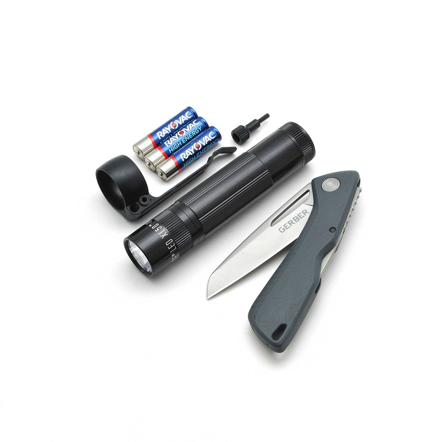Maglite® XL50 - LED Flashlight - Gerber Sharkbelly Knife Bundle