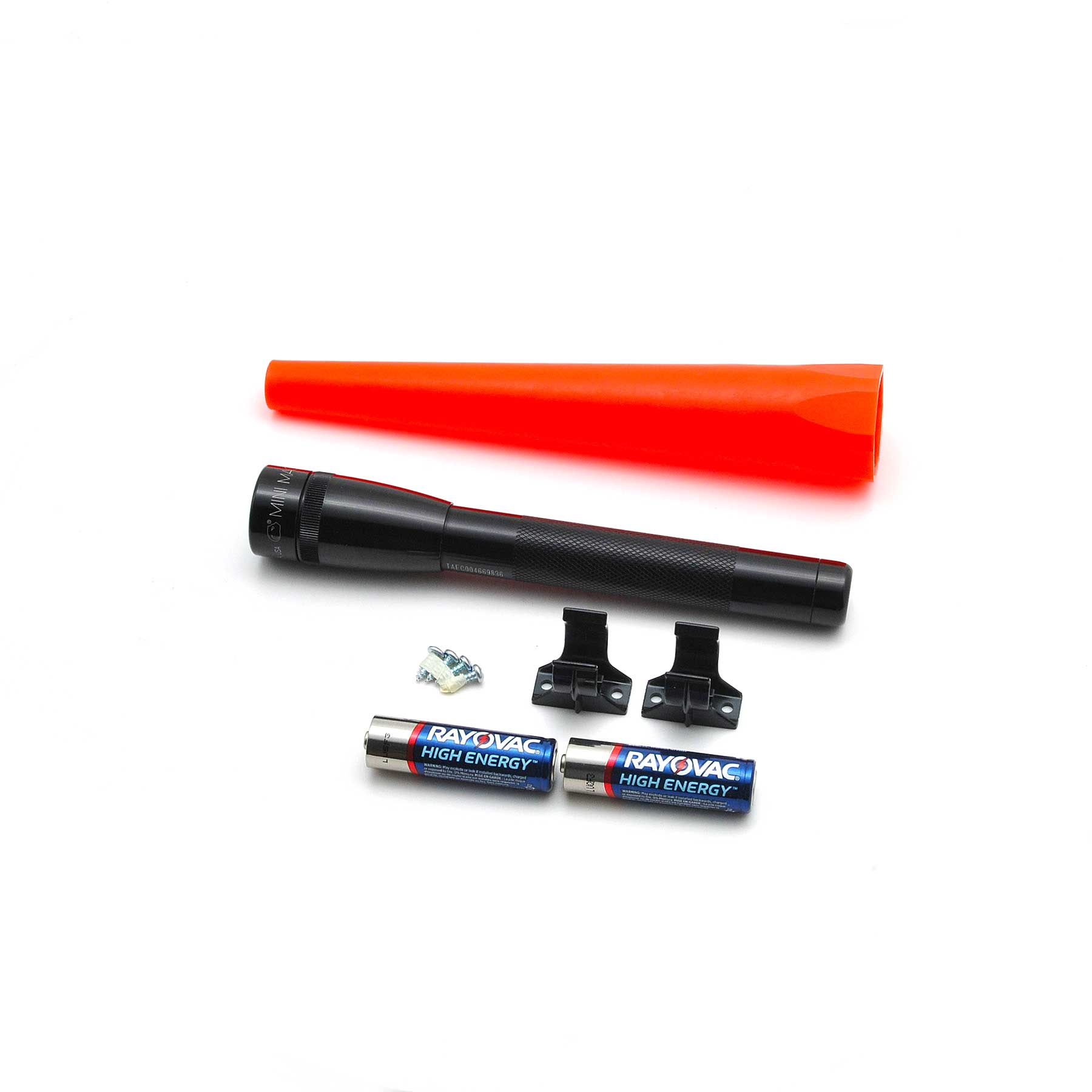 【超希少オレンジ】MAGLITE Mini Maglite 2-Cell AA Maglite Mini LED AA Flashlight Safety Pack