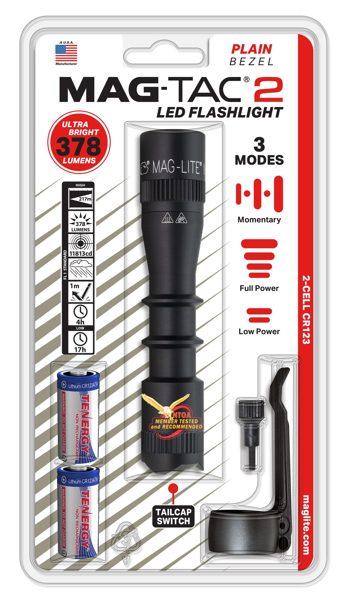 Maglite tactical flashlight 