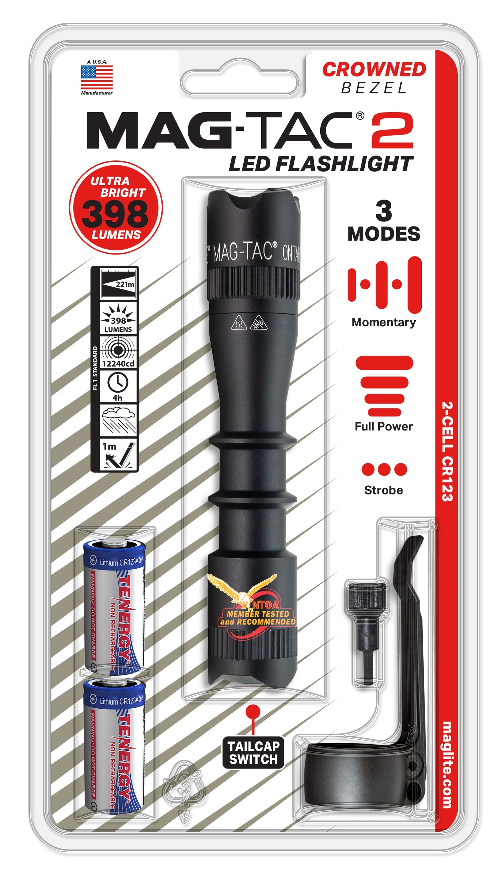Maglite tactical flashlight 