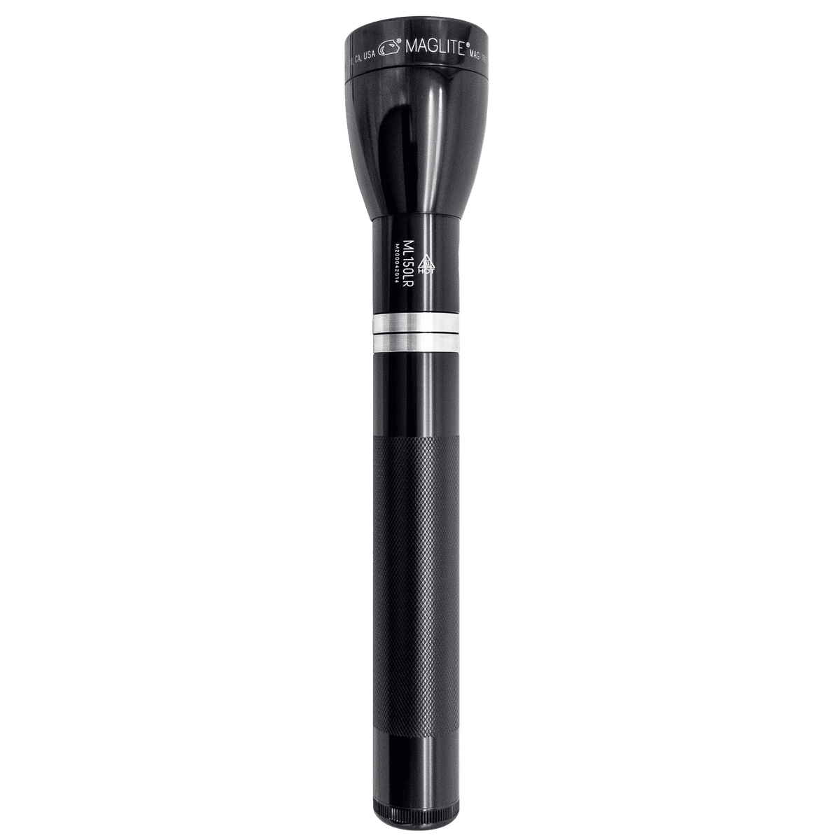 Maglite ML150LR flashlight head in glossy black finish