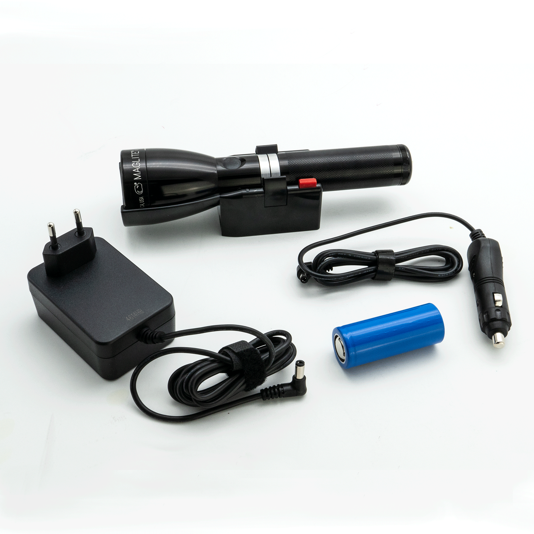 Maglite® ML150LRS Rechargeable LED Flashlight – 391-Meter Beam, 819 Lumens, 38,267 Candela, Fast-Charging LiFePO4 Power & QuickClik® Multi-Mode Operation