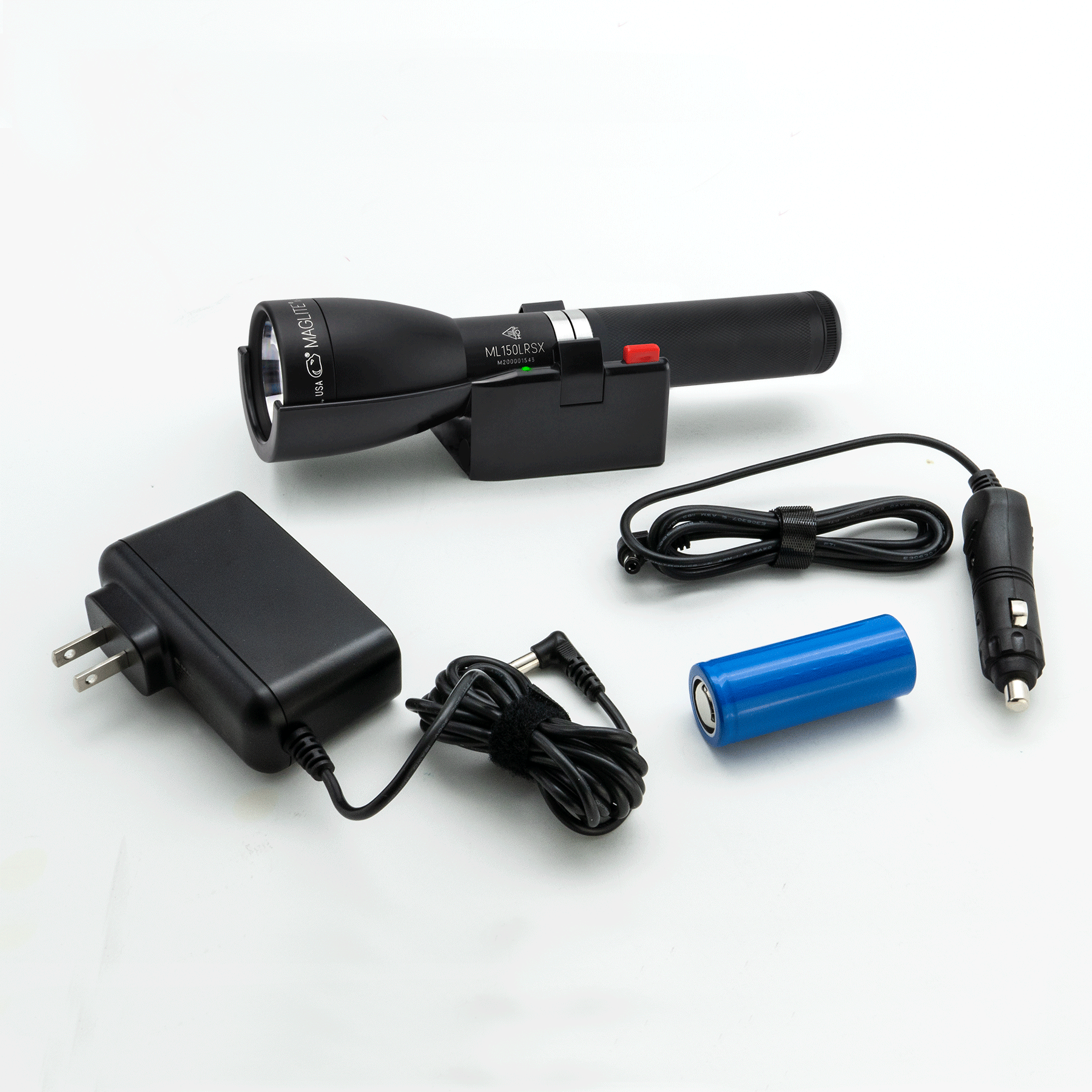 Maglite ML150LRS(X) Rechargeable LED Flashlight System (Matte Finish)