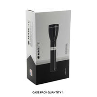 ML150LRS Mag Charger rechargeable LED flashlight boxed in gray packaging