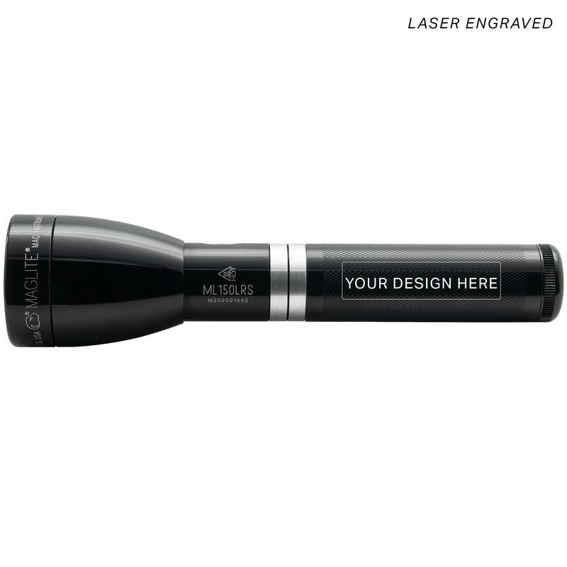 Maglite ML150LR(S) Mag Charger Rechargeable LED Fast-Charging Maglite Flashlight