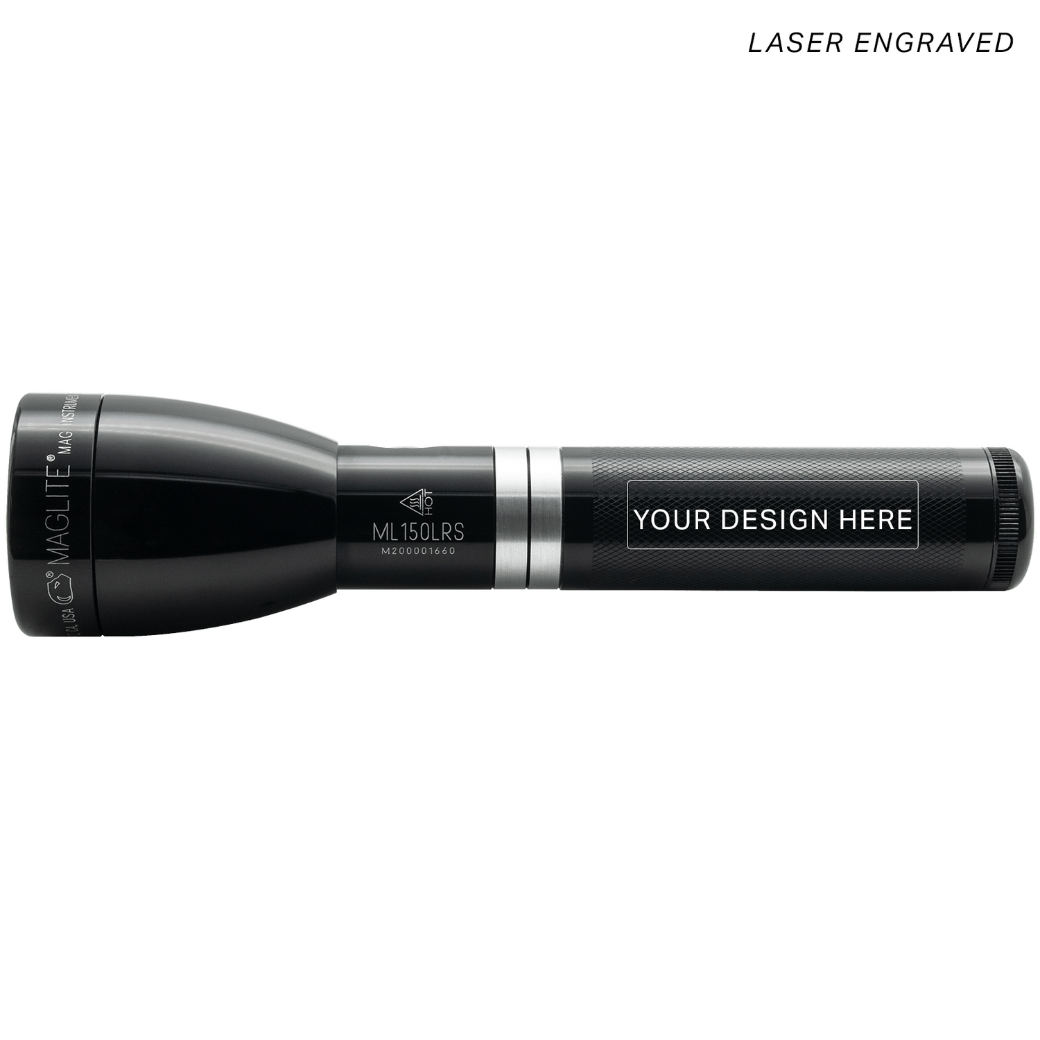 10本セット　USA MAGLITE ヴィンテージライト ブラック (31cm) ML150LRS Rechargeable LED Flashlight Gloss Black – Maglite