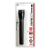 Mag-Lite ML25LT LED 3-Cell C flashlight in blister packaging
