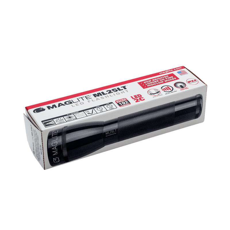 ML25LT LED - You Light Up My Life - 2-Cell C Flashlight Black