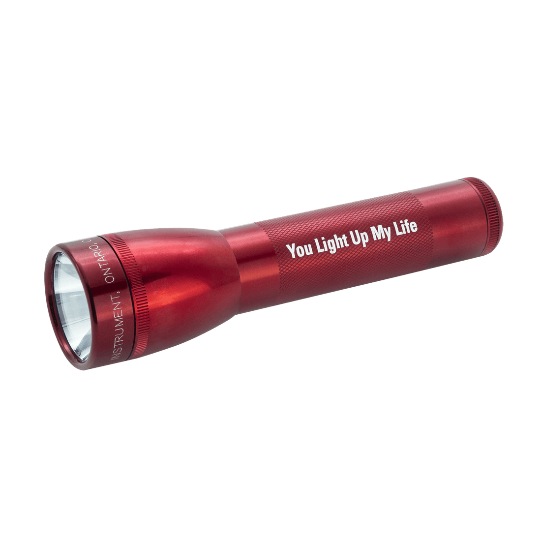 ML25LT LED - You Light Up My Life - 2-Cell C Flashlight Red
