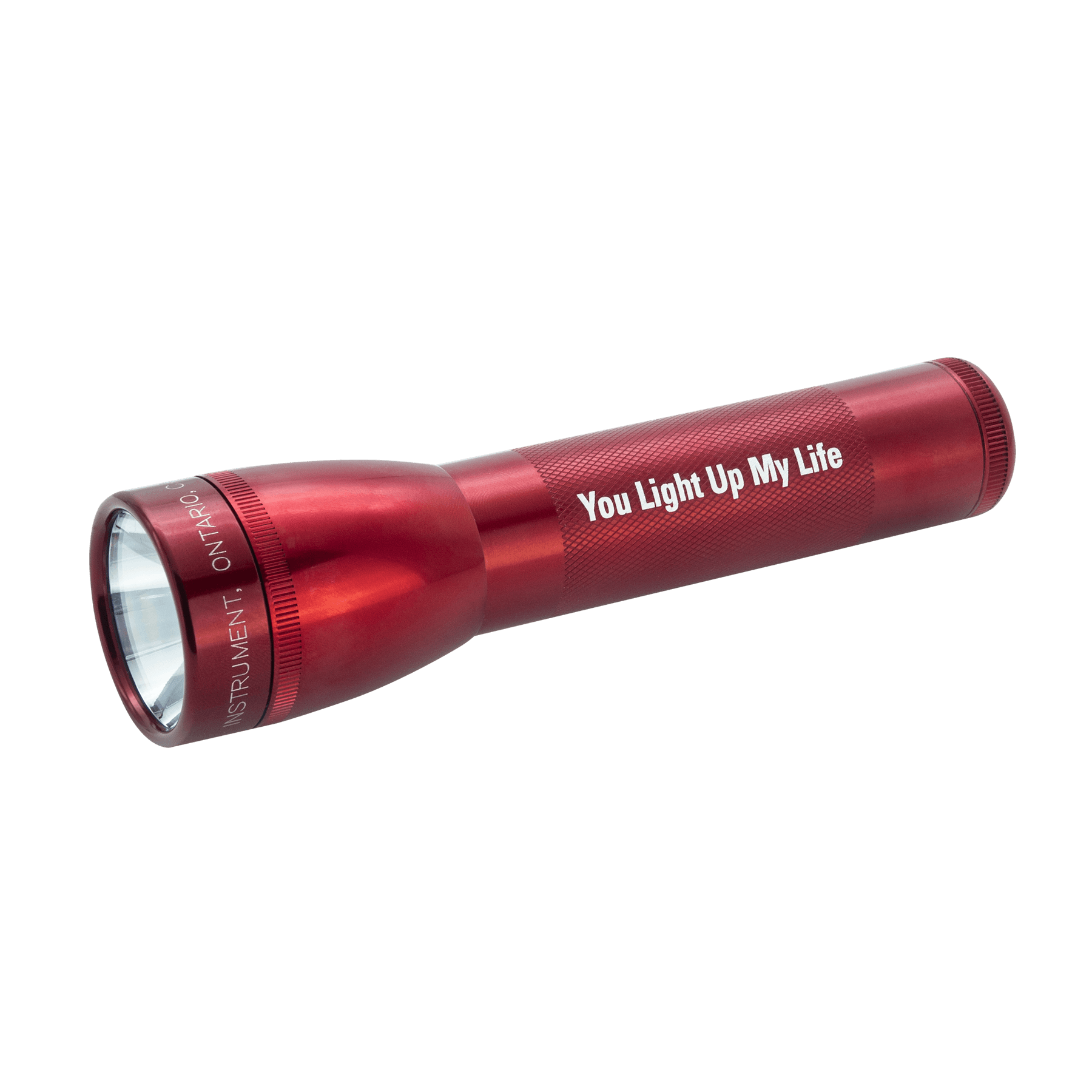ML25LT LED - You Light Up My Life - 2-Cell C Flashlight Red