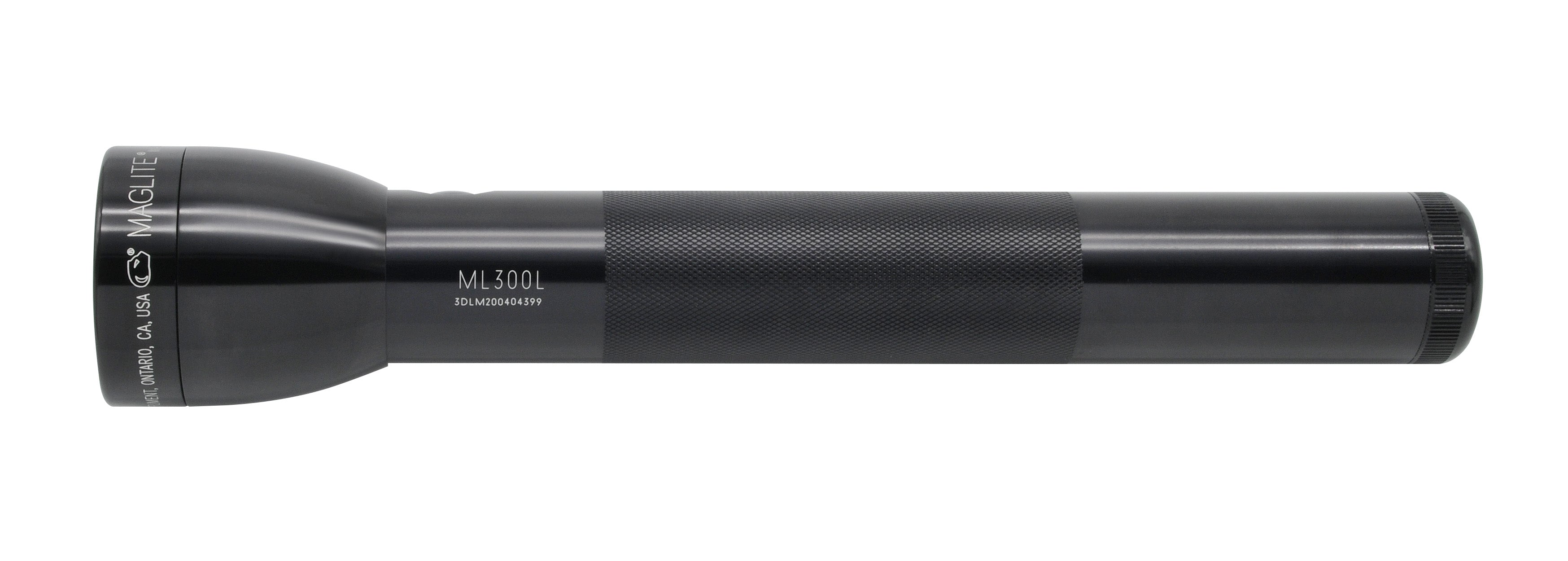 Maglite® ML300L® 3-Cell D LED Flashlight - Black - Custom Engraving – 403-Meter Beam, Up to 298-Hour Runtime, 746 Lumens, Quick Focus®, QuickClik® & Multi-Mode Operation