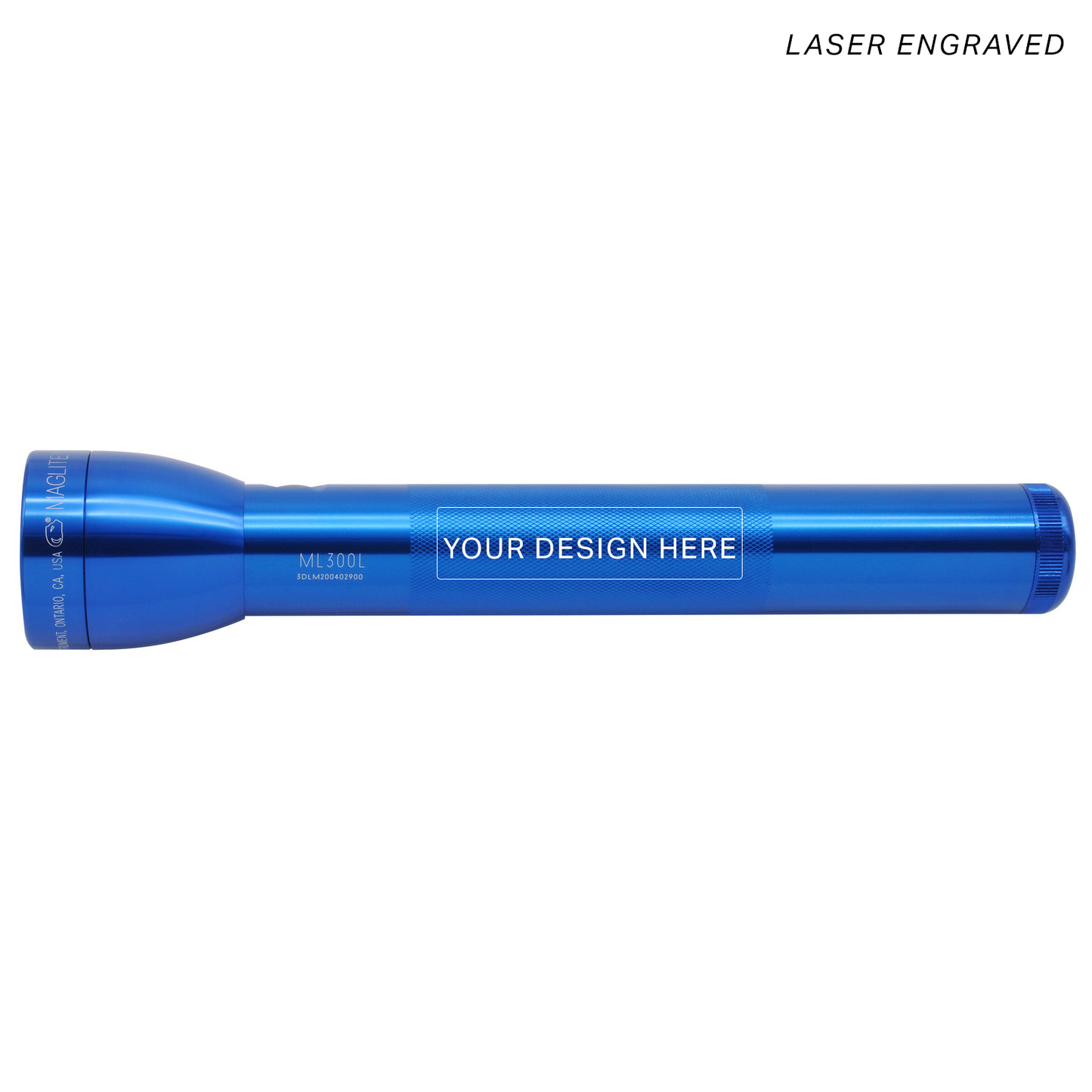 Maglite ML300L LED 3-Cell  Custom Laser Engraved
