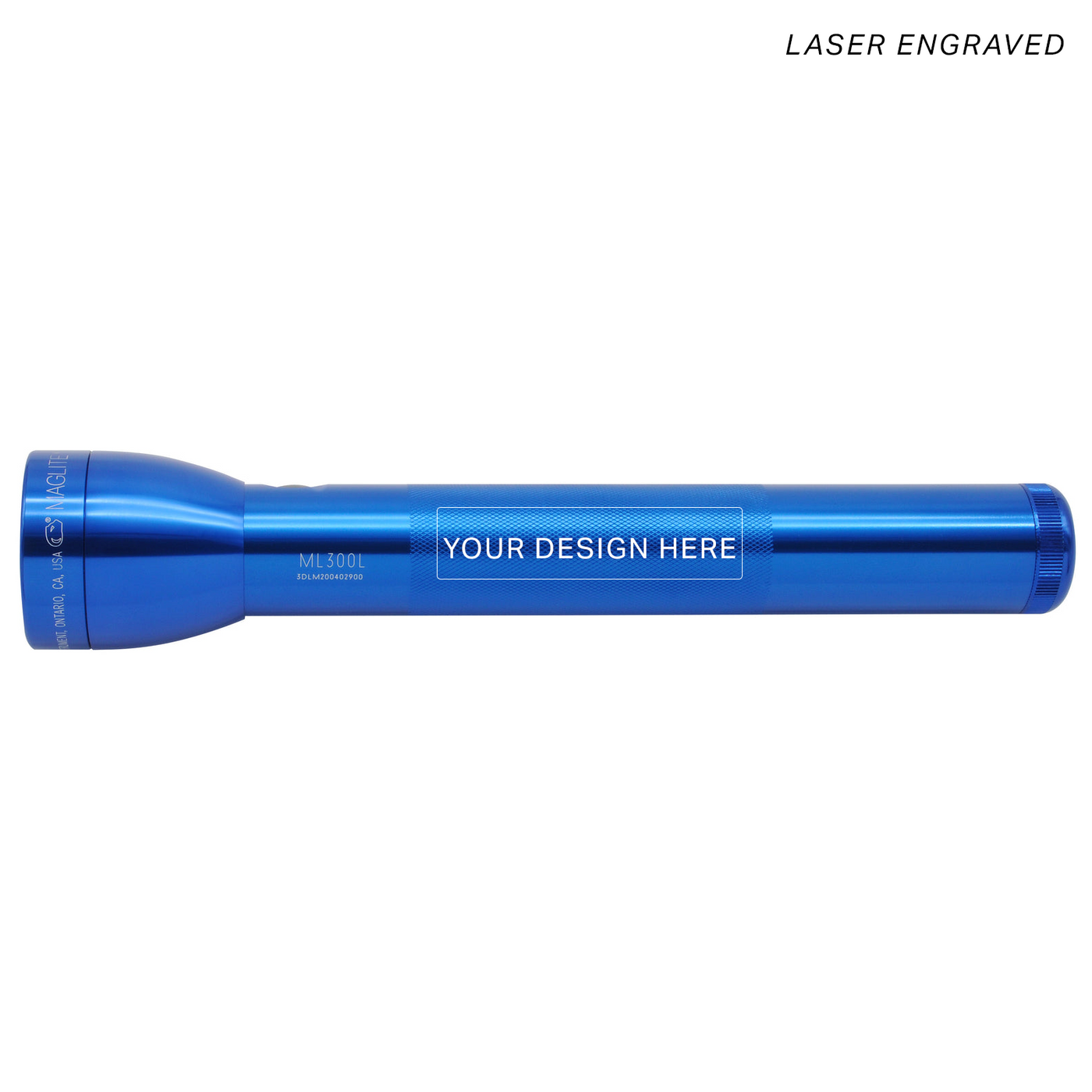 ML300L LED 3-Cell D Flashlight - Blue - Custom Engraving – Maglite