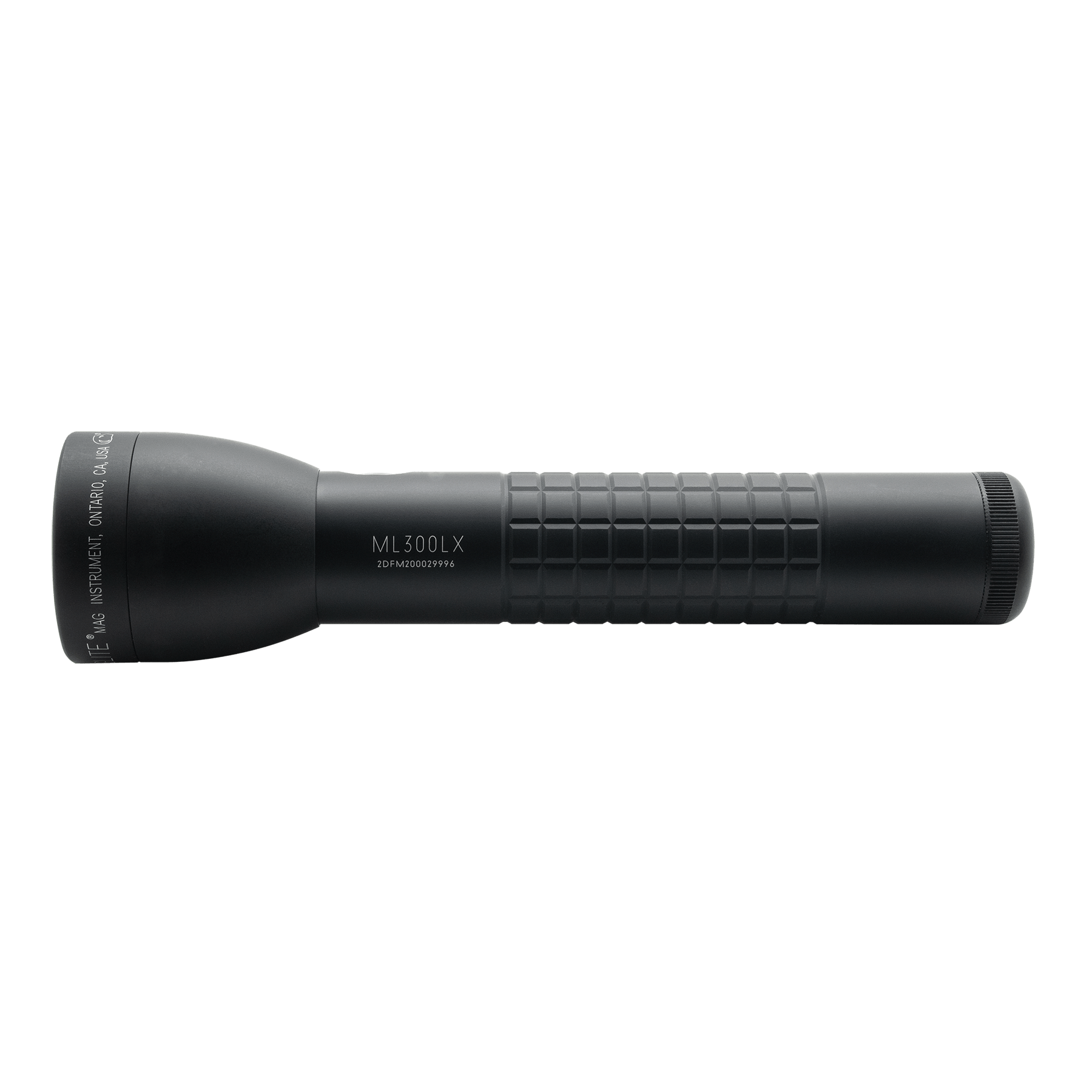 Maglite® ML300LX® 2-Cell D LED Flashlight - Black - Custom Engraving – 366-Meter Beam, Up to 69-Hour Runtime, 524 Lumens, Quick Focus®, QuickClik® & Multi-Mode Operation