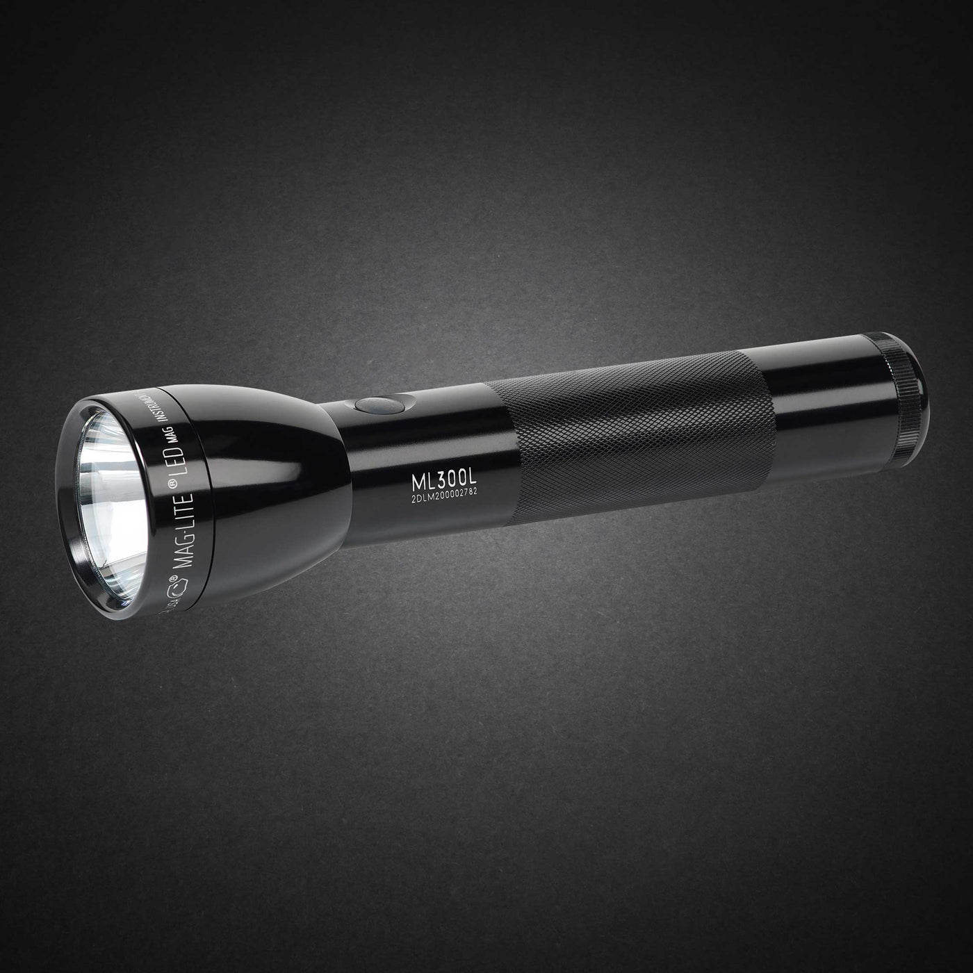 Maglite ML300L 2-Cell LED Flashlight, Black