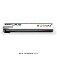 ML300L LED 6-Cell D flashlight packaging box for case pack quantity 6
