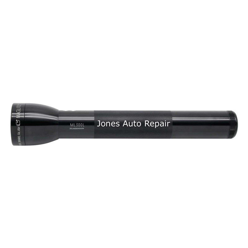 ML300L LED 3-Cell D Flashlight - Black - Custom Engraving