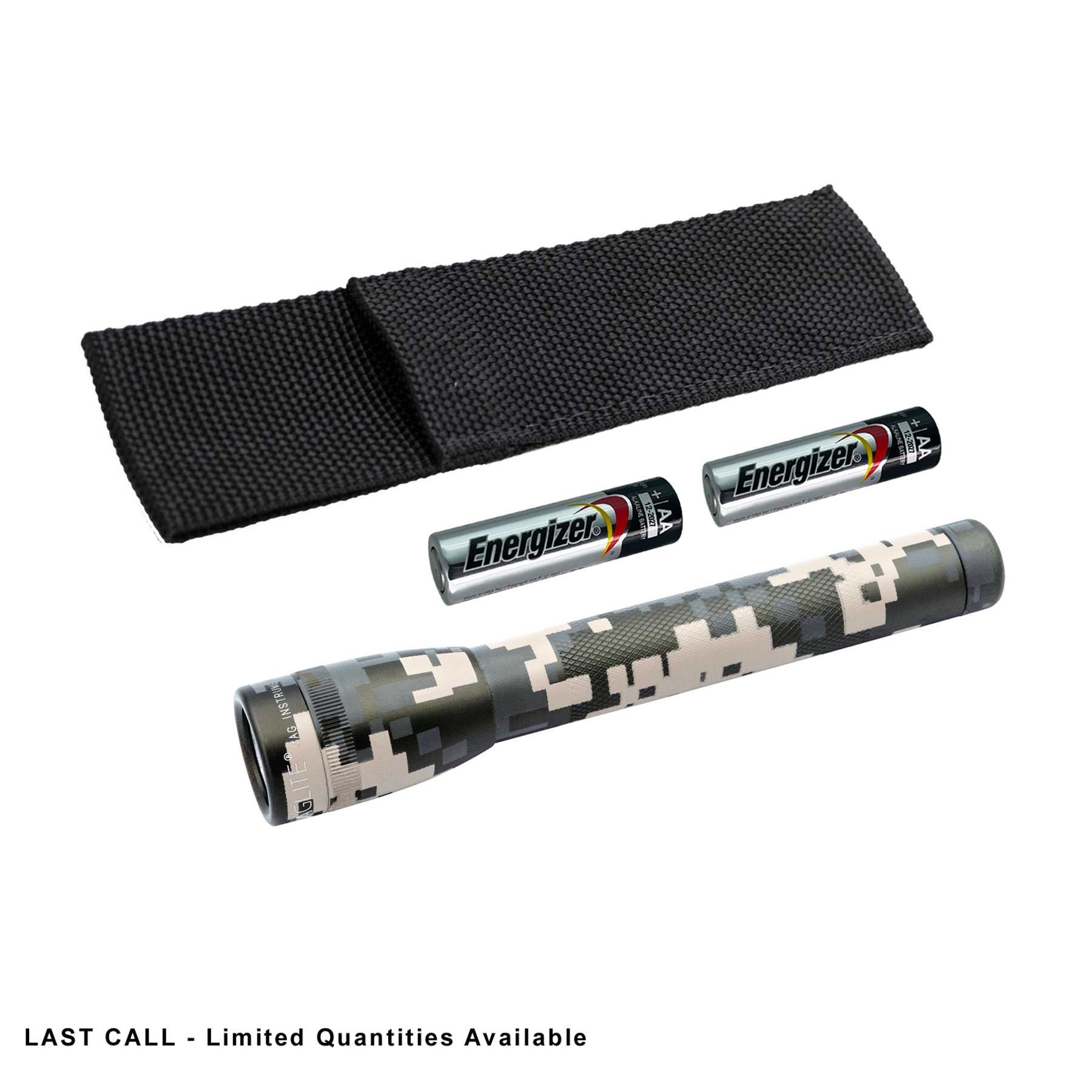 Mini Maglite® - Classic AA Flashlight - Holster Pack
