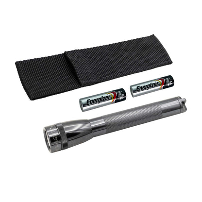 Mini Maglite® - Classic AA Flashlight - Holster Pack