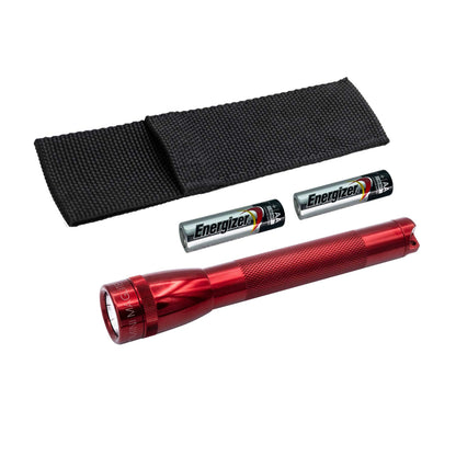 Mini Maglite® - Classic AA Flashlight - Holster Pack