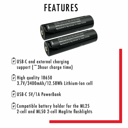 Maglite MagCharger Power Bank