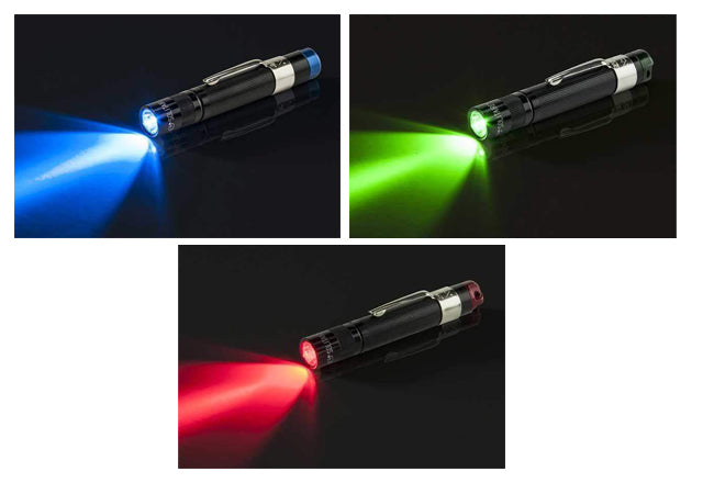 Maglite Solitaire pocket flashlights Spectrum colors