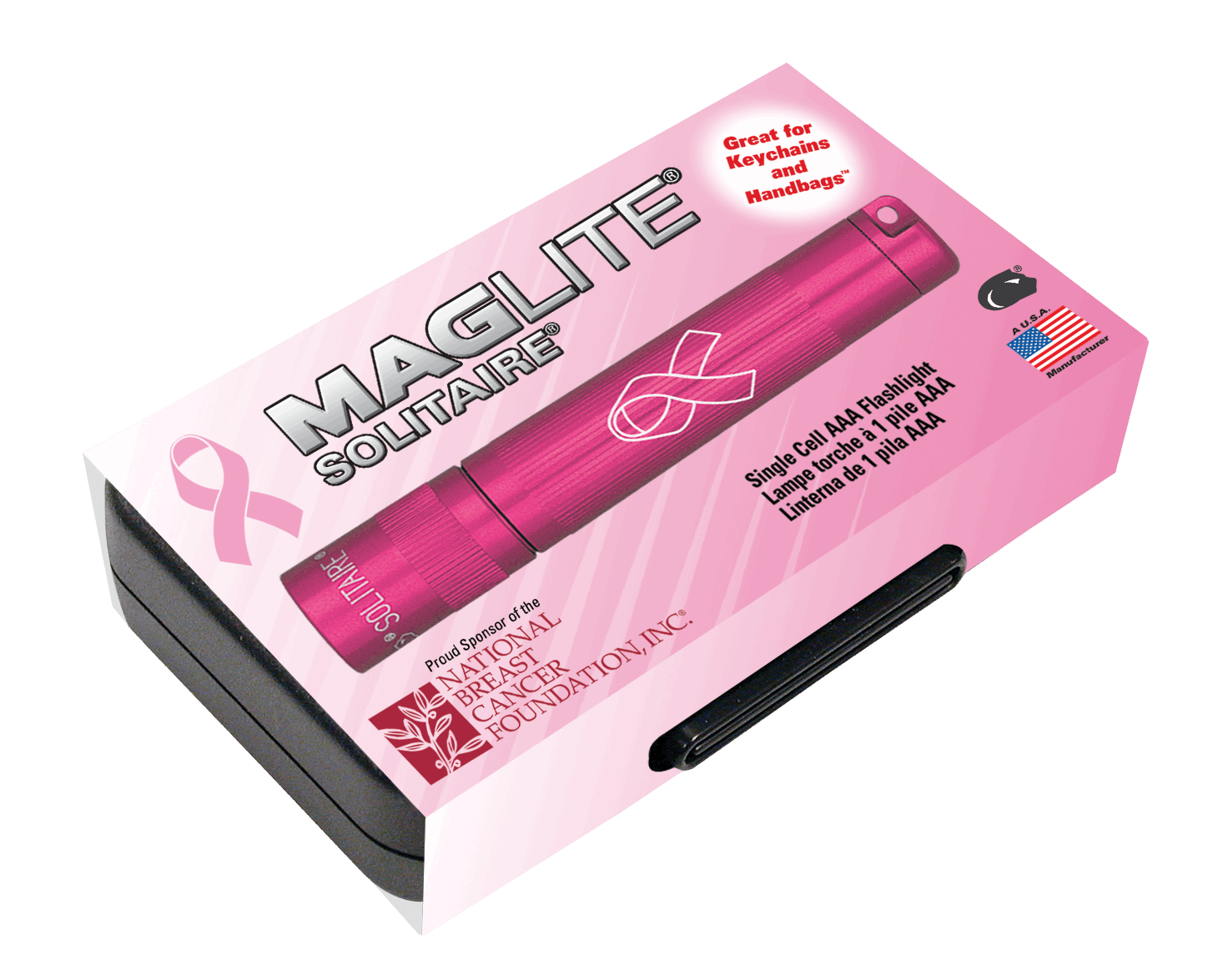 Maglite Solitaire Incan - National Breast Cancer Foundation