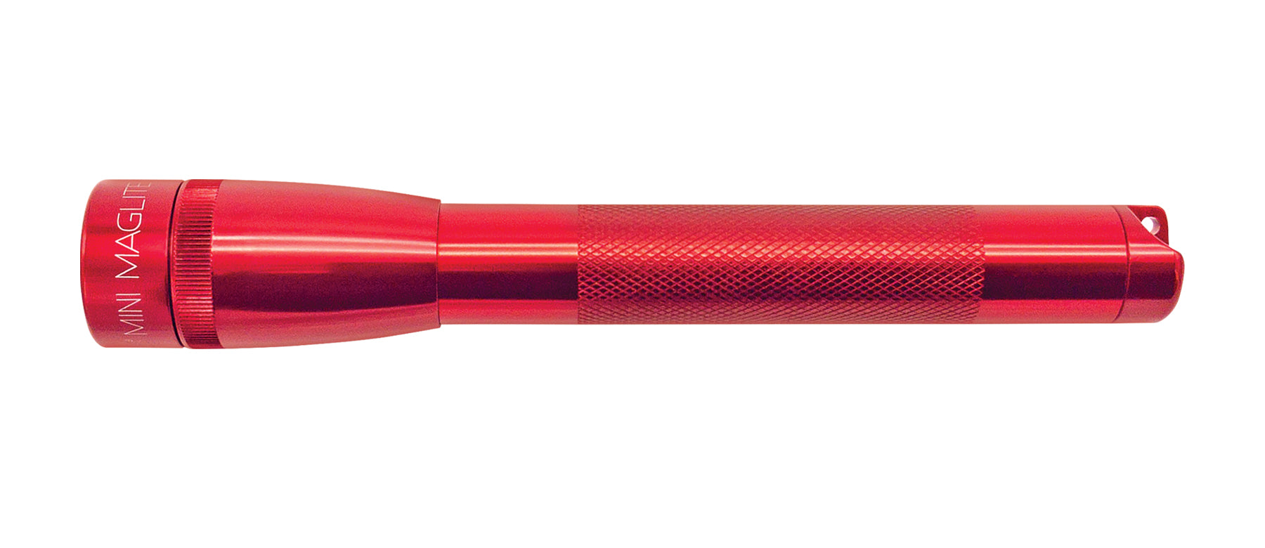 Maglite Mini Pro LED Flashlight Red Engraving