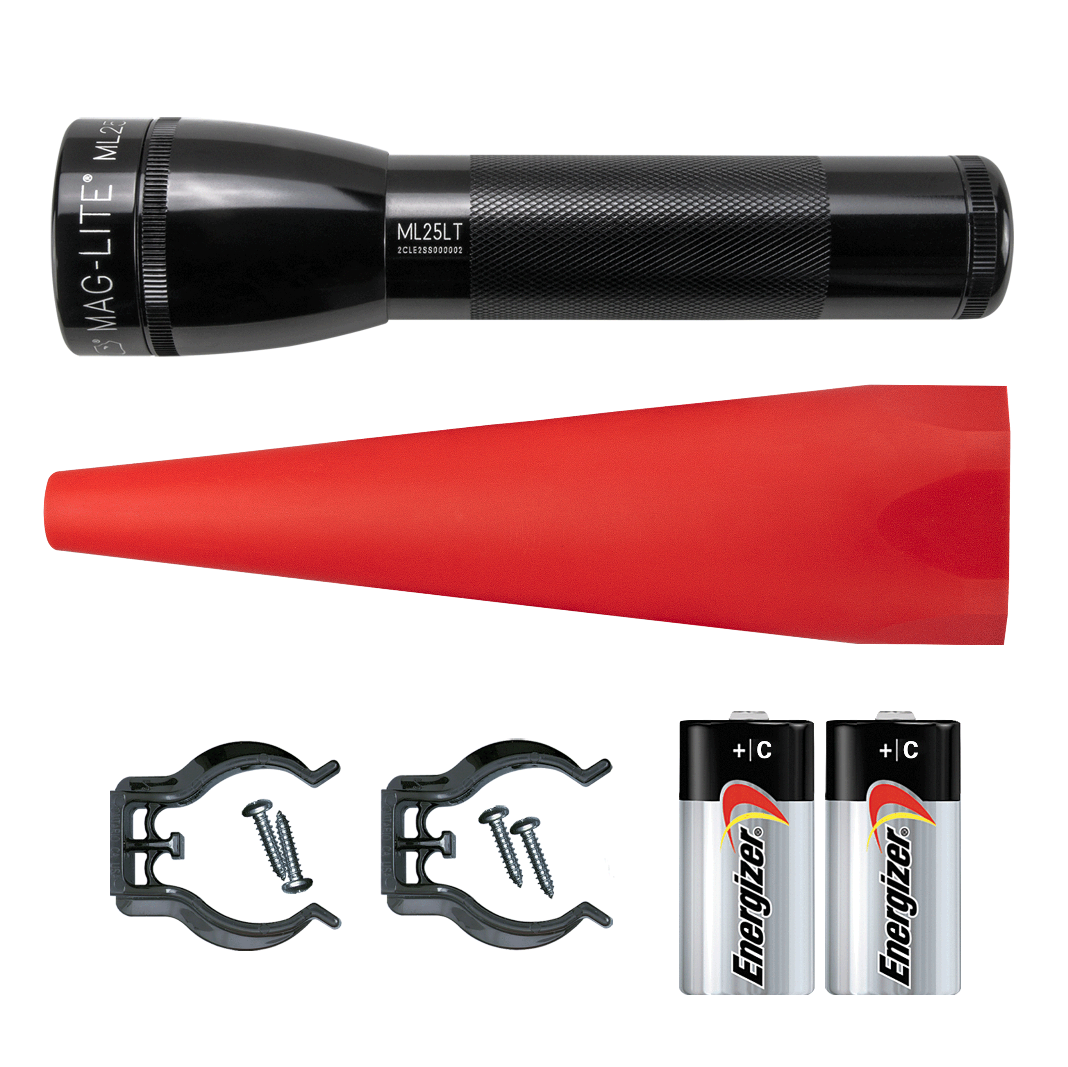Maglite ML25LT - LED 2C Flashlight - Safety Pack