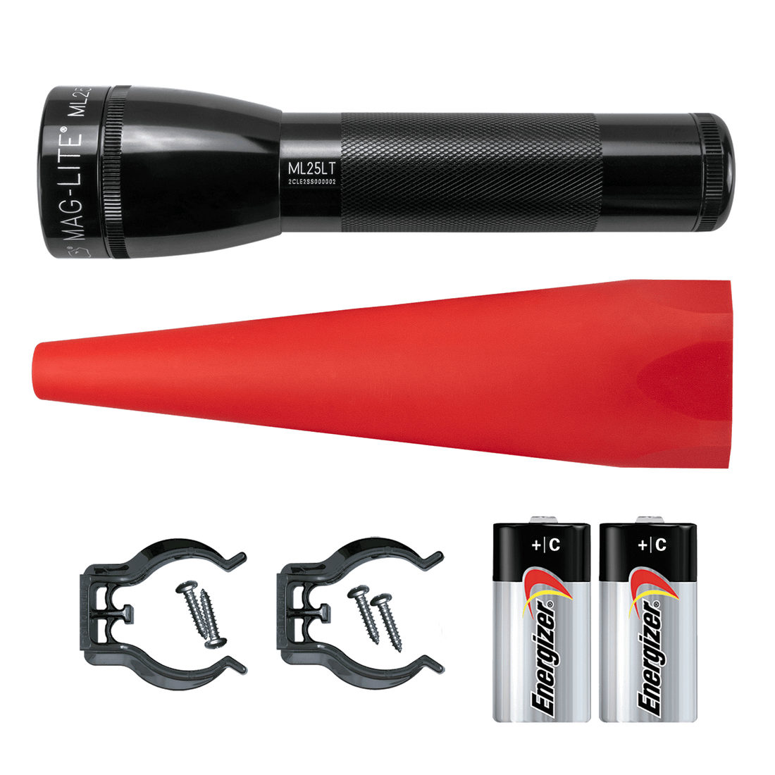 Maglite ML25L LED Flashlight - Safety Pack