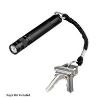 Maglite Solitaire incandescent 1 AAA flashlight in blister packaging with a key ring.