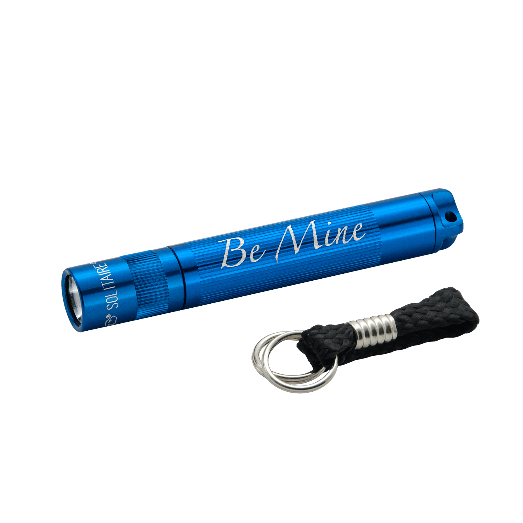 Maglite Solitaire LED - Be Mine - Key Chain Flashlight Blue