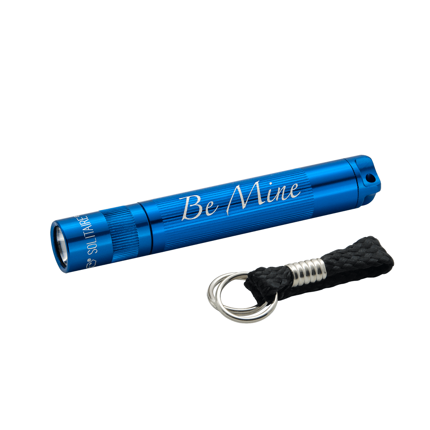 Maglite Solitaire LED - Be Mine - Key Chain Flashlight Blue