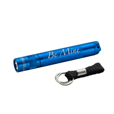 Maglite Solitaire LED - Be Mine - Key Chain Flashlight Blue