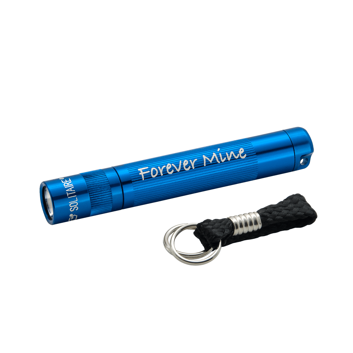 Maglite Solitaire LED - Forever Mine - Key Chain Flashlight Blue