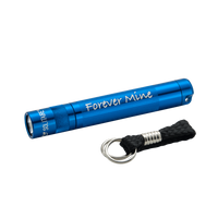 Maglite Solitaire LED - Forever Mine - Key Chain Flashlight Blue