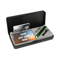 Solitaire LED Key Chain Flashlight with Gift Card Gift Box
