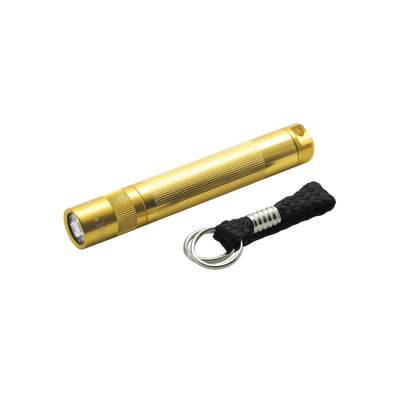 Maglite Solitaire LED Gold Keychain Flashlight