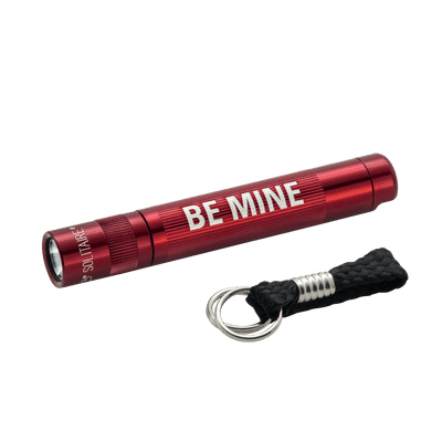 Maglite Solitaire LED - Be Mine - Key Chain Flashlight Red