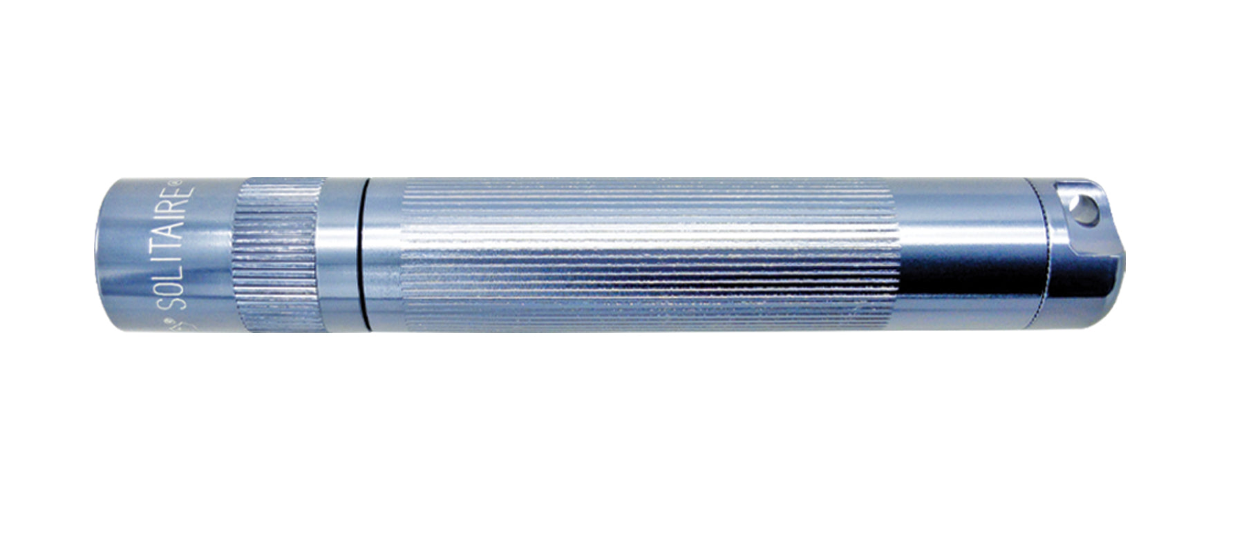 Maglite® Solitaire® LED Flashlight - Gray - Custom Engraving – 46-Meter Beam, 1-Hour 45-Minute Runtime & 47 Lumens