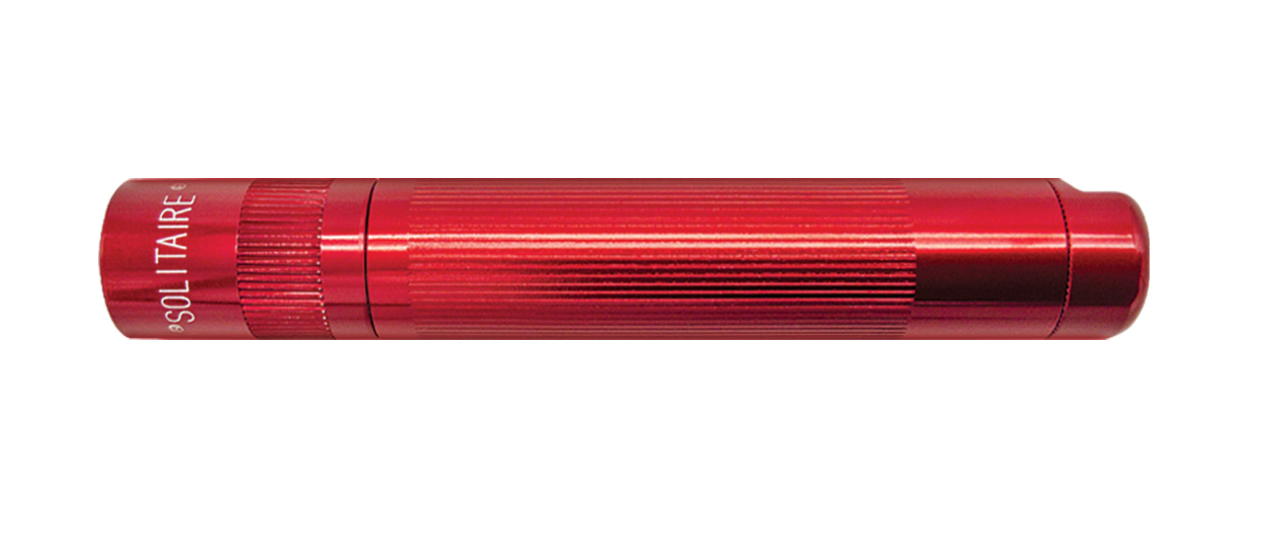 Maglite® Solitaire® LED Flashlight - Red - Custom Engraving – 46-Meter Beam, 1-Hour 45-Minute Runtime & 47 Lumens
