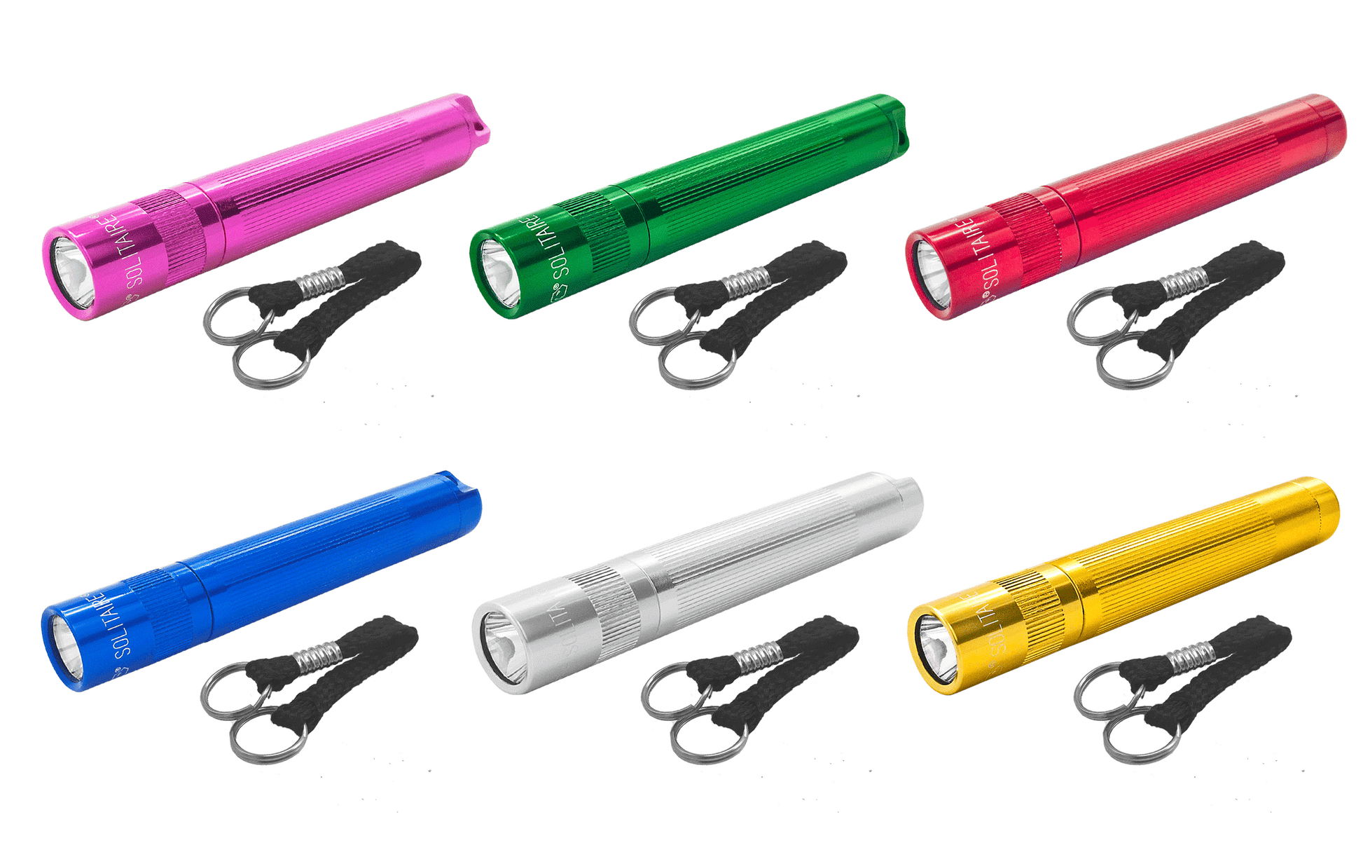 Maglite Solitaire Incandescent pocket keychain flashlights
