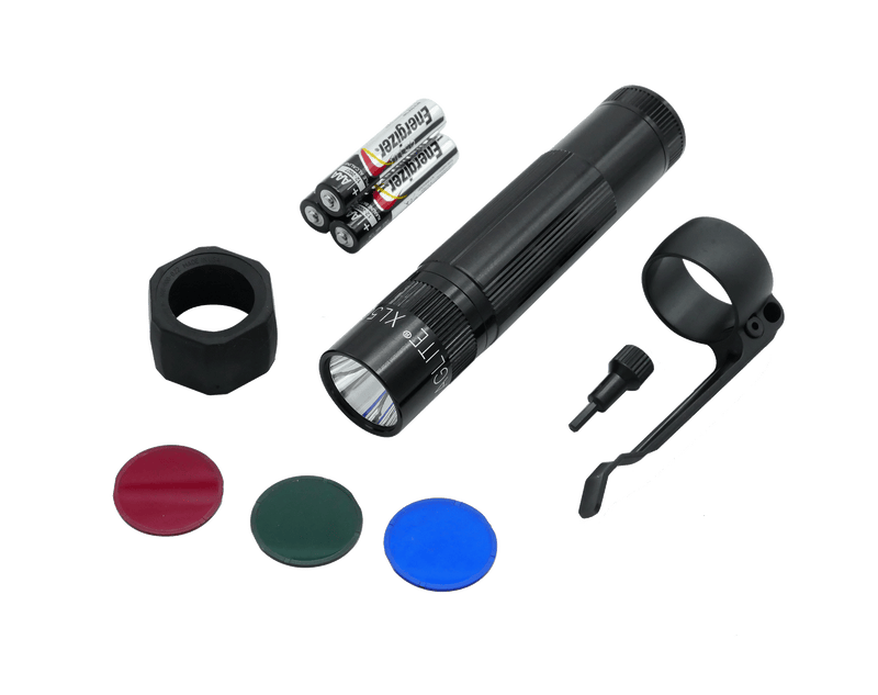 3 pack led rechargeable flashlight Maglite XL50 LED Tactical Flashlight Blister Pack