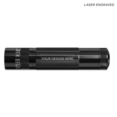 XL50 LED 3-Cell AAA -Black - Custom Engraving