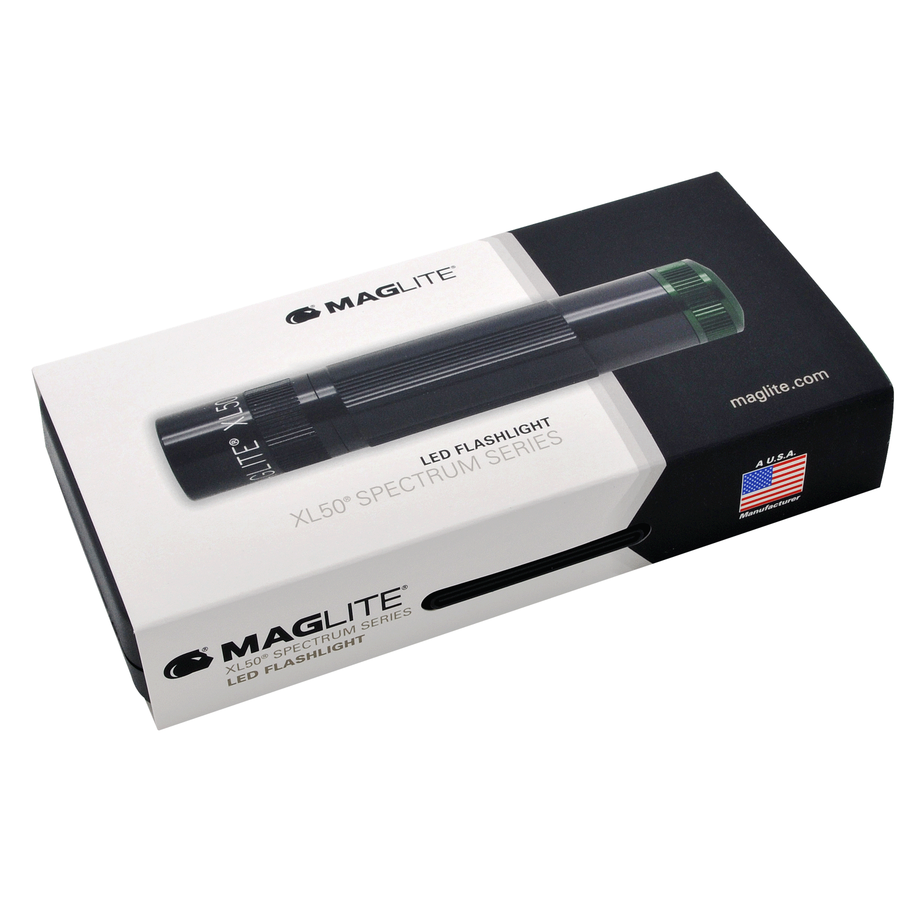 Maglite® Green Spectrum XL50® LED Flashlight – 143 Lumens, 186-Meter Green Beam & Multi-Mode Specialty Lighting