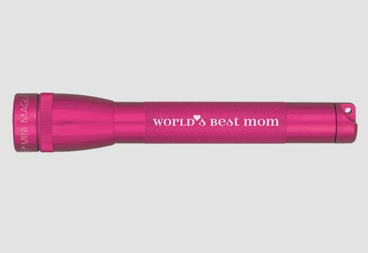 World's Best Mom Mini Maglite Xenon 2AA