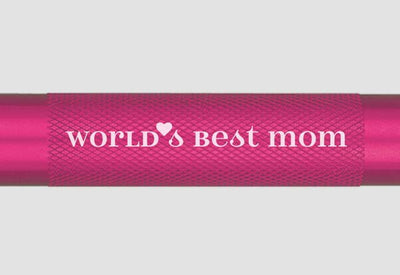World's Best Mom Mini Maglite Xenon 2AA
