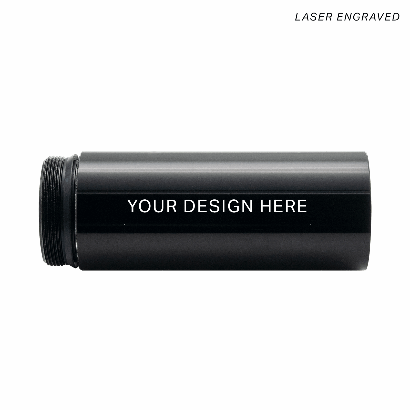 Maglite ML300L - Barrel Storage - Black - Custom Engraving
