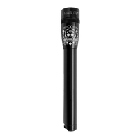 MiniMag 2AA Cell Black LED Flashlight, Día de Los Muertos