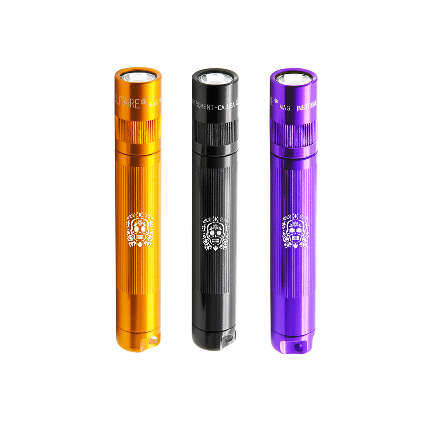 Dia De Los Muertos keychain flashlight
